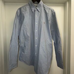 Ralph Lauren Light Blue Casual Button-Down Shirt